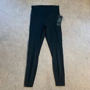 NWT High Waisted Black Leggings, Side Pocket, MPG Sport